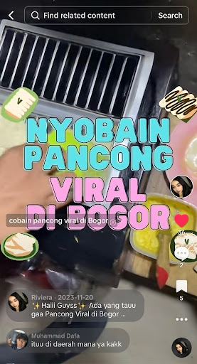 TikTok Pancong